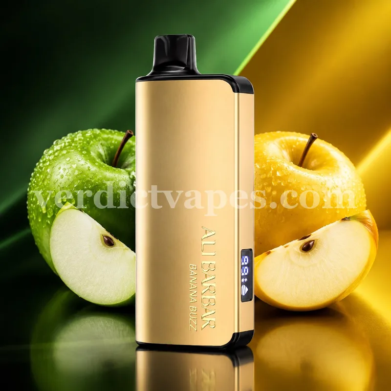 Alibarbar INGOT 9000 Puffs disposable in Double Apple flavour — review photo, Vape Verdict AU