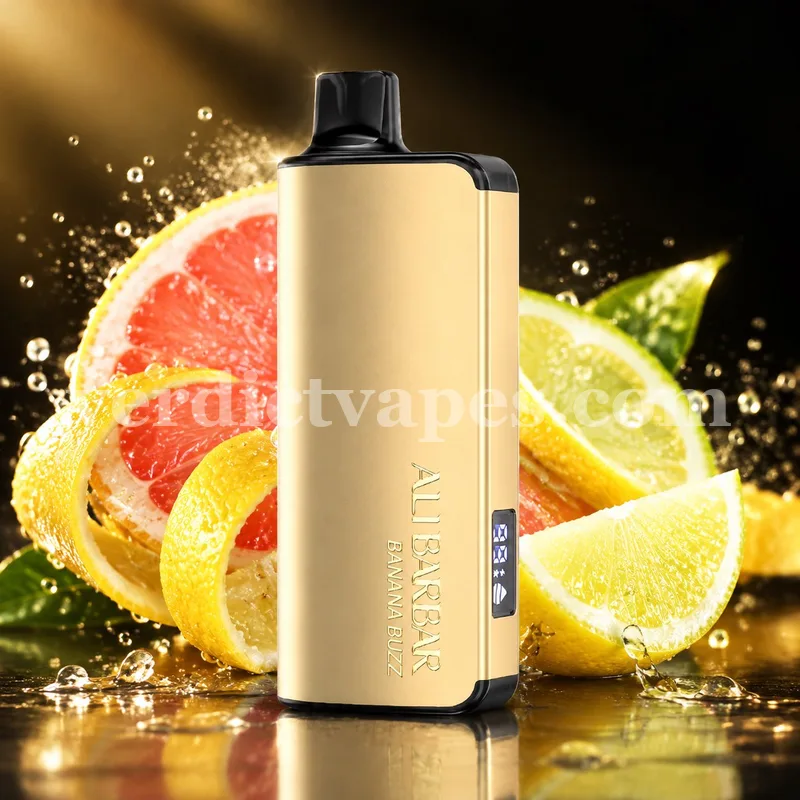 Alibarbar INGOT 9000 Puffs disposable in Pink Lemon flavour — review photo, Vape Verdict AU
