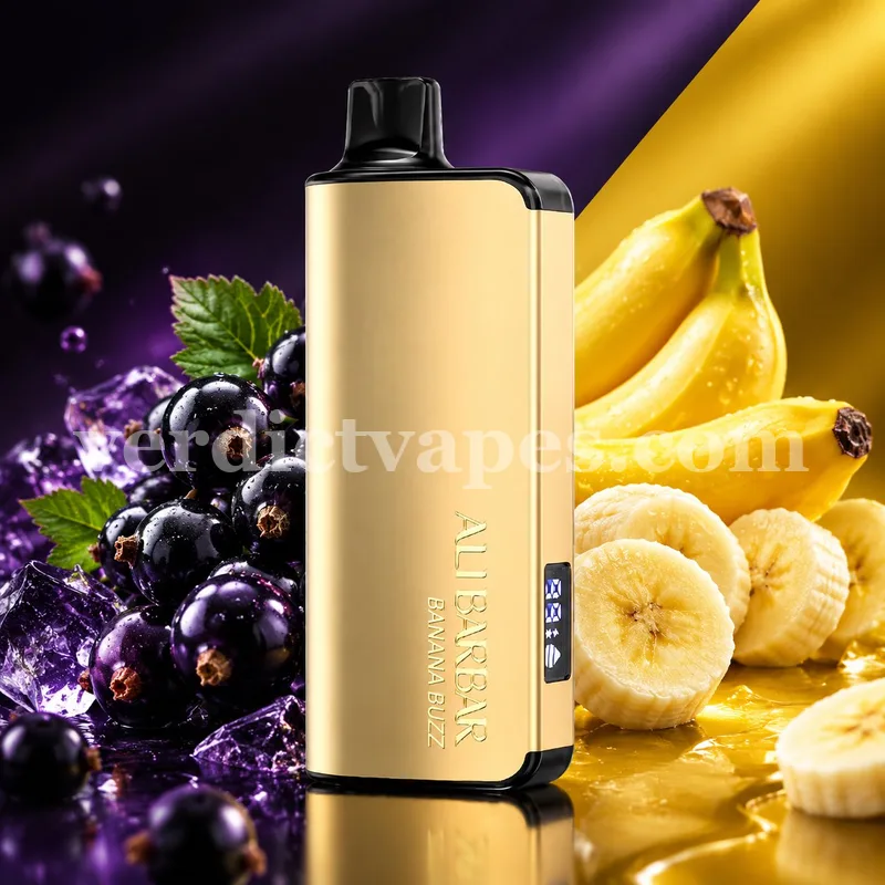 Alibarbar INGOT 9000 Puffs disposable in Ribena flavour — review photo, Vape Verdict AU