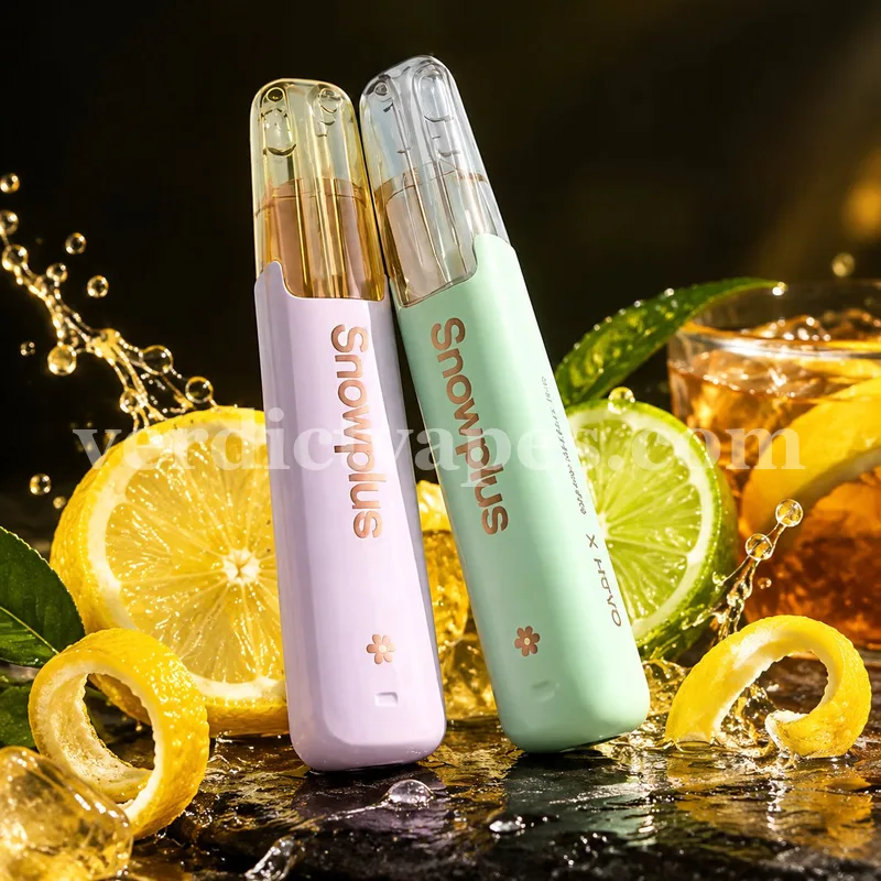 Dash X 4000 Puffs Duckbill disposable in Ceylon Lemon Tea flavour — review photo, Vape Verdict AU