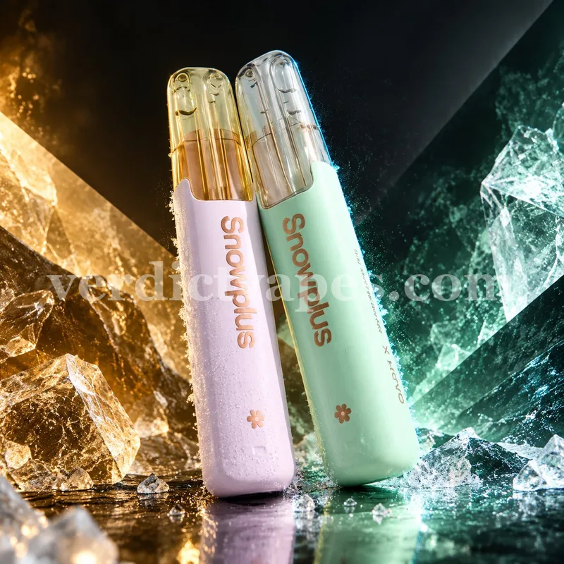 Dash X 4000 Puffs Duckbill disposable in Glacier Water flavour — review photo, Vape Verdict AU