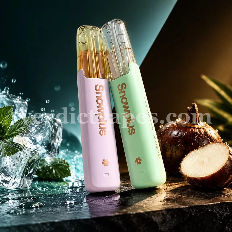 Dash X 4000 Puffs Duckbill disposable in Water Chestnut flavour — review photo, Vape Verdict AU
