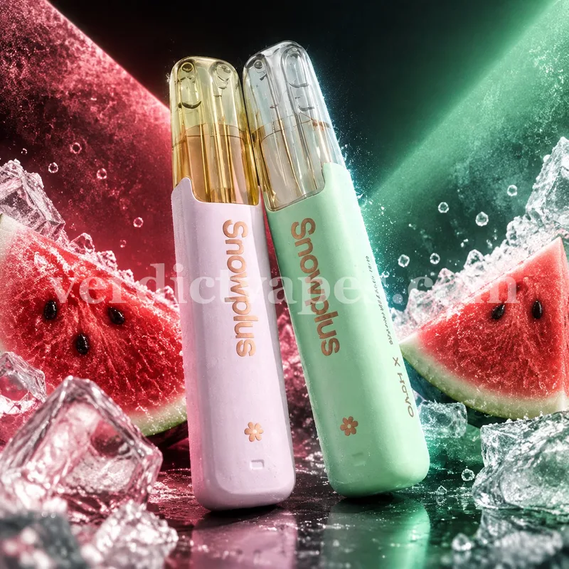 Dash X 4000 Puffs Duckbill disposable in Watermelon Ice flavour — review photo, Vape Verdict AU